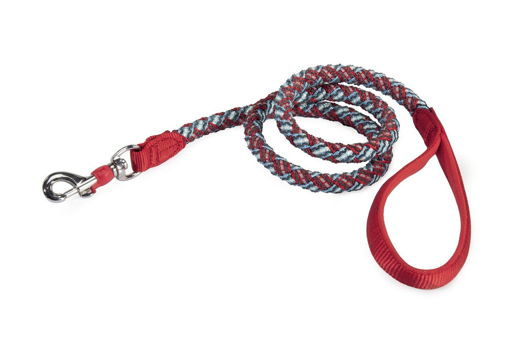 Camon Guinzaglio Intrecciato da Conduzione REFLEX - 15mm x 1100mm (Rosso/Nero) Camon Guinzaglio Intrecciato da Conduzione REFLEX - 15mm x 1100mm (Rosso/Nero)